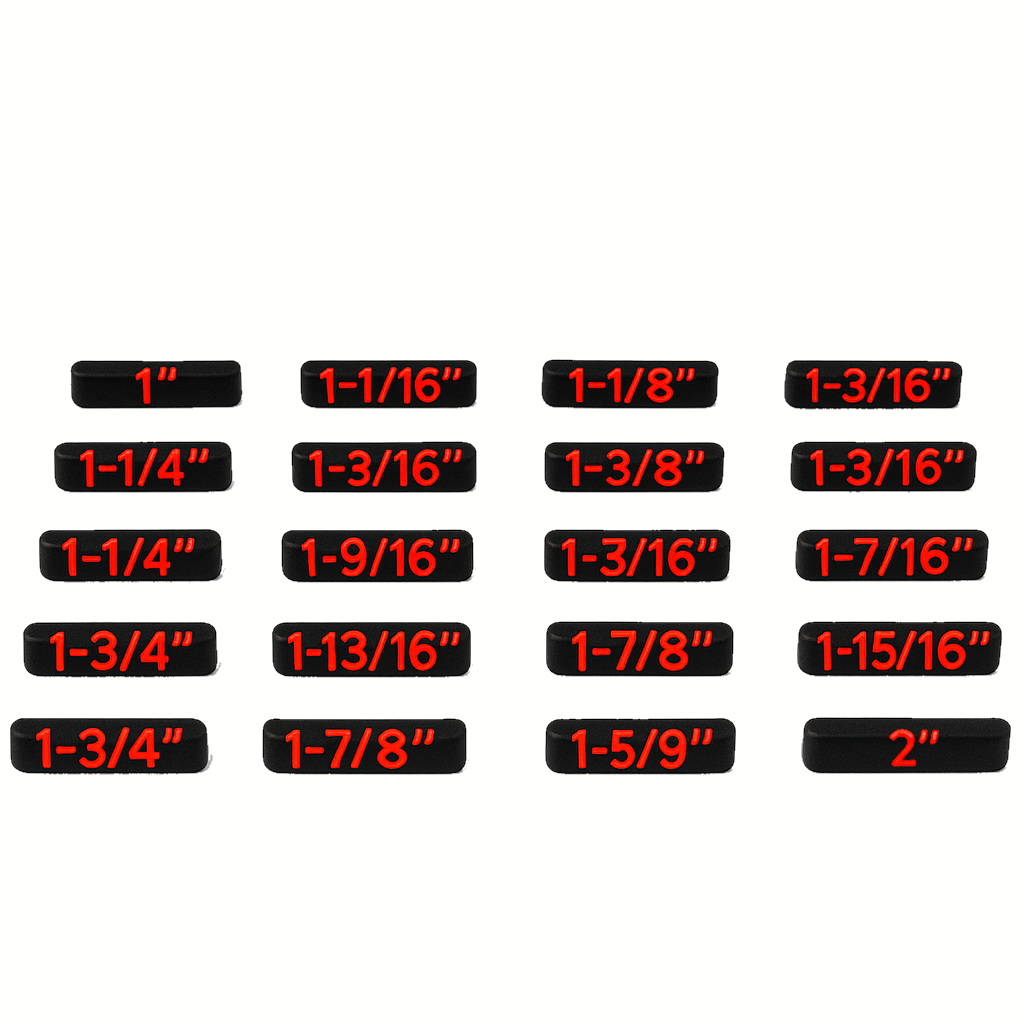 Wrench Size Labels - SAE+ (2.0)