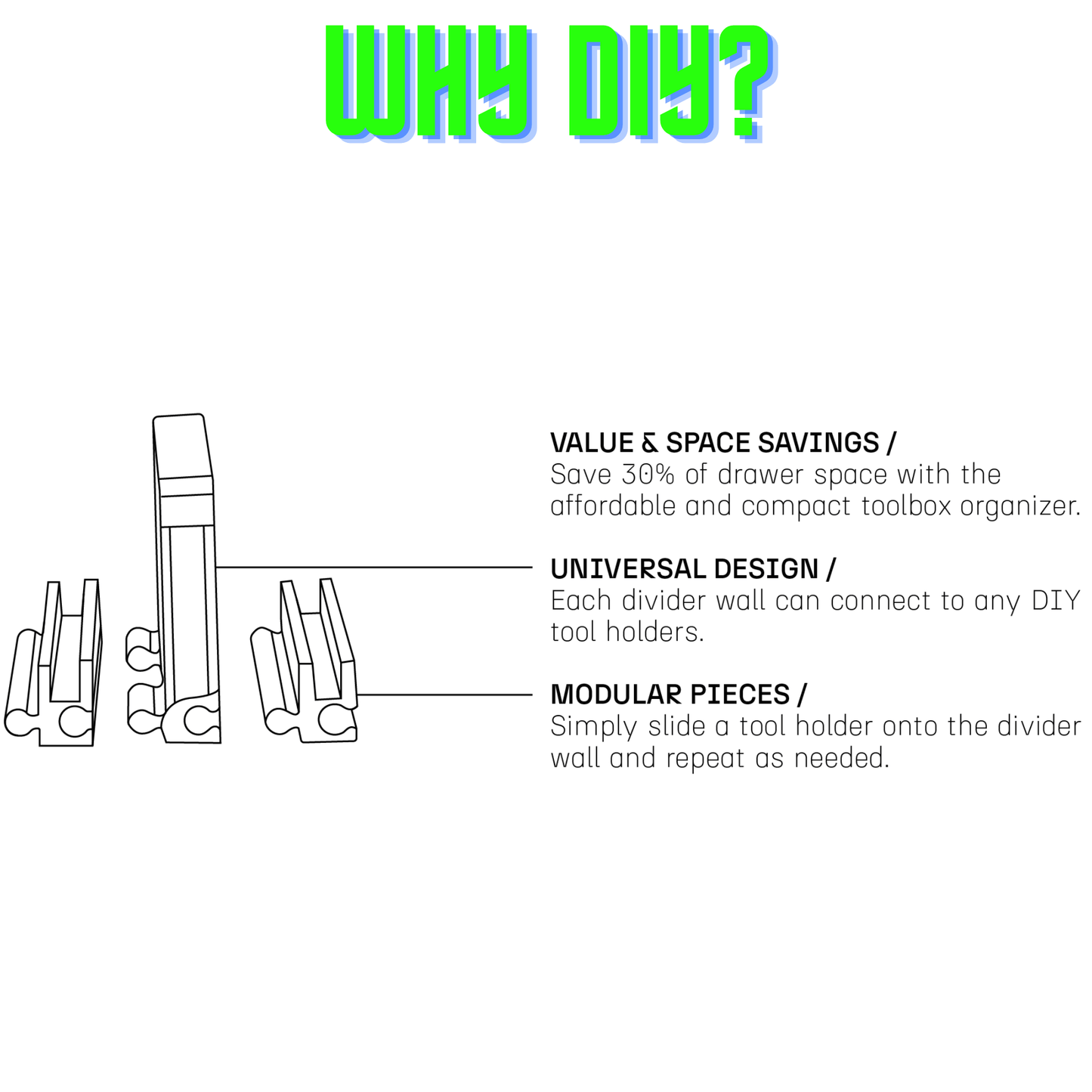 DIY - Wrench Organizer - Toolbox Widget USA Wrench Organizer, Wrench Organization, Toolbox Widget, Tool Box Widget, Tool Organization, Wrench Holder