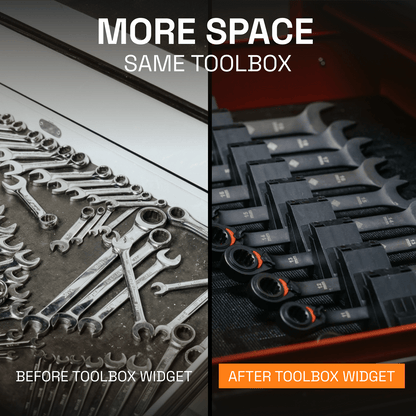 Large Wrench Organizers - Angled - Toolbox Widget USA