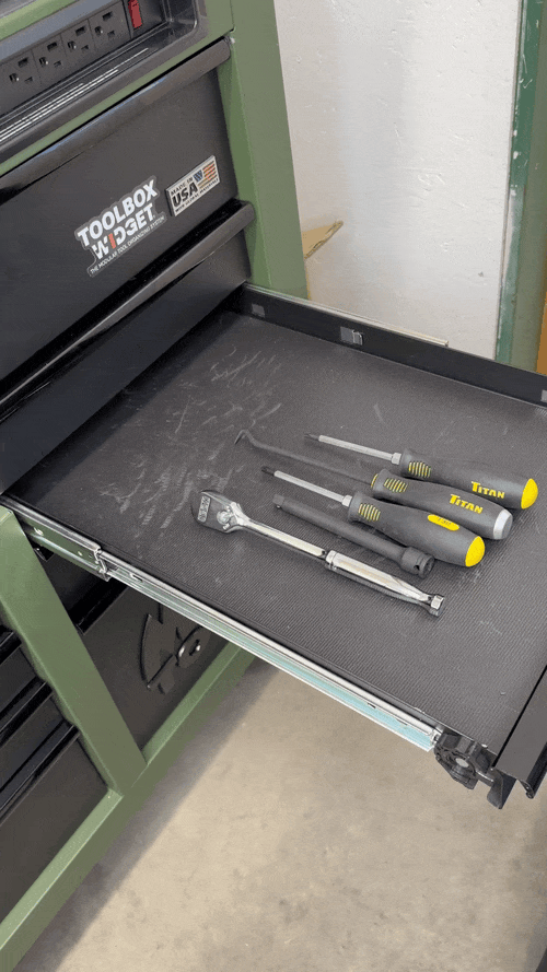 Pro - Screwdriver Organizers - Toolbox Widget Australia, Screwdriver Organizer, Screwdriver Organization, Toolbox Widget, Tool Box Widget, Tool Organization, Screwdriver Holder