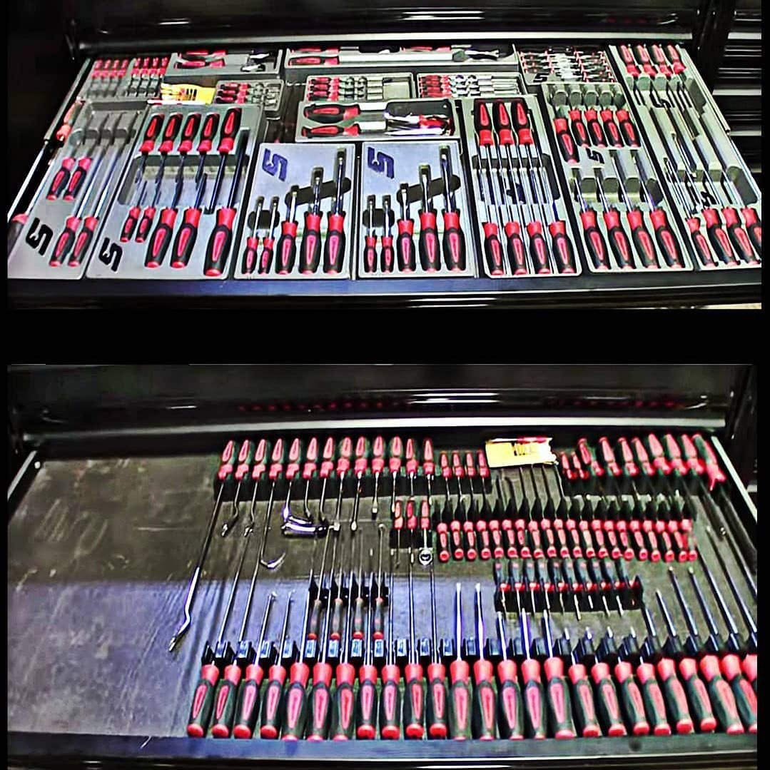 Pro - Screwdriver Organizers - Toolbox Widget Australia, Screwdriver Organizer, Screwdriver Organization, Toolbox Widget, Tool Box Widget, Tool Organization, Screwdriver Holder