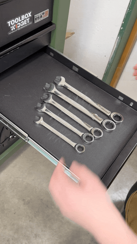 Pro - Vertical Wrench Organizers - Toolbox Widget Australia Wrench Organizer, Wrench Organization, Toolbox Widget, Tool Box Widget, Tool Organization, Wrench Holder