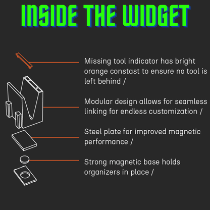 Pro - Vertical Wrench Organizers - Toolbox Widget Australia Wrench Organizer, Wrench Organization, Toolbox Widget, Tool Box Widget, Tool Organization, Wrench Holder
