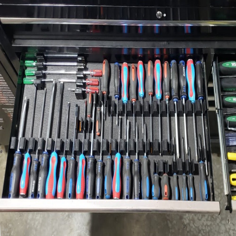 Pro - Screwdriver Organizers - Toolbox Widget Australia, Screwdriver Organizer, Screwdriver Organization, Toolbox Widget, Tool Box Widget, Tool Organization, Screwdriver Holder