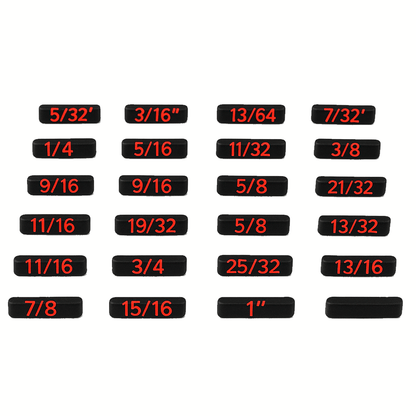Wrench Size Labels - SAE (2.0)