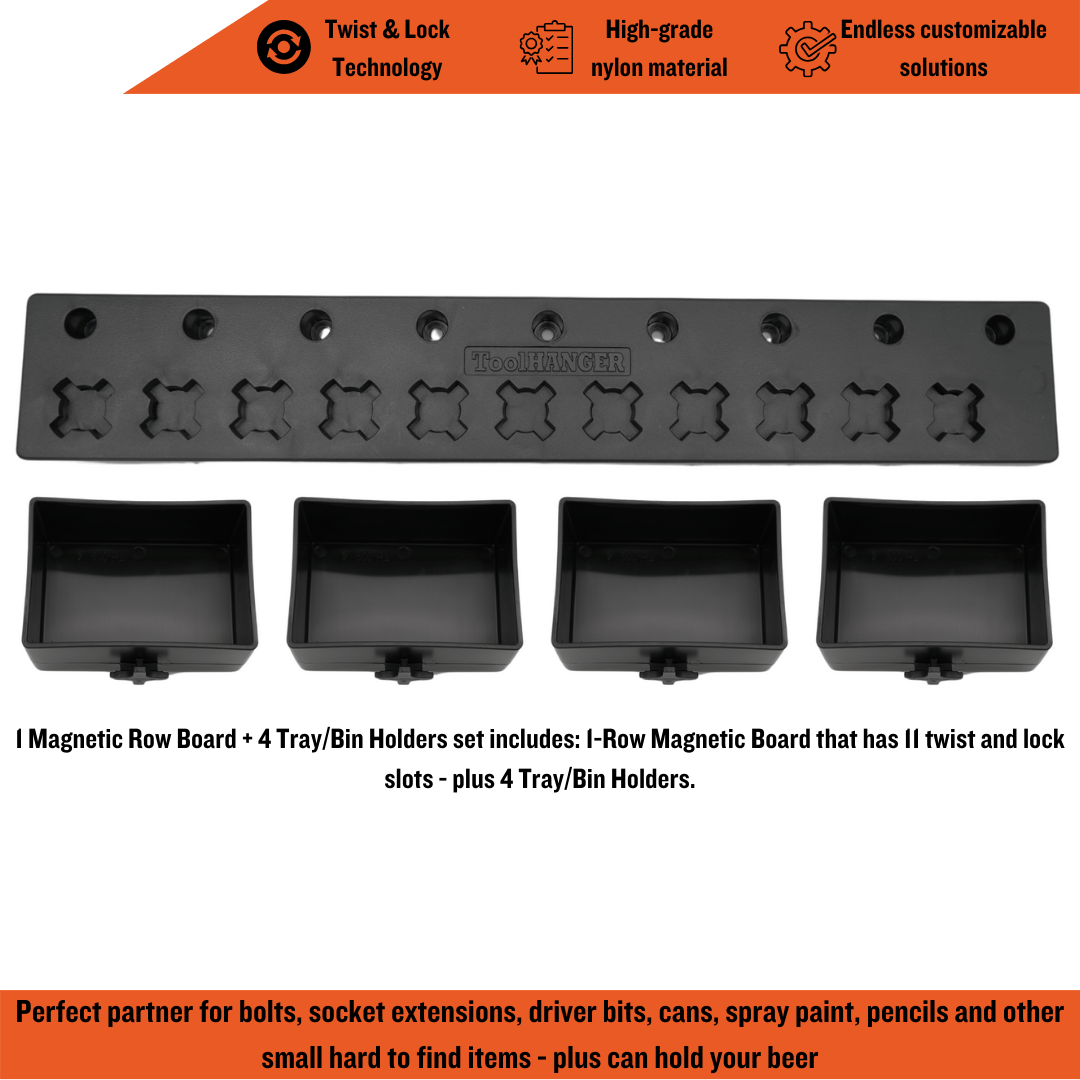 4 Tray/Bin Holders