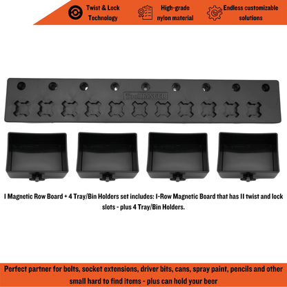 4 Tray/Bin Holders