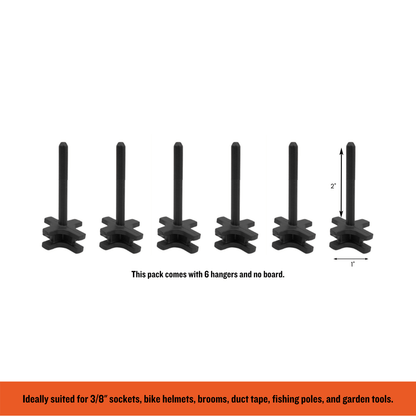 2-Inch Hanger, Toolhanger, Tool Organizer, Tool Organization, Toolbox Widget, Tool Box Widget, Tool Organization, Tool Holder, Peg Board