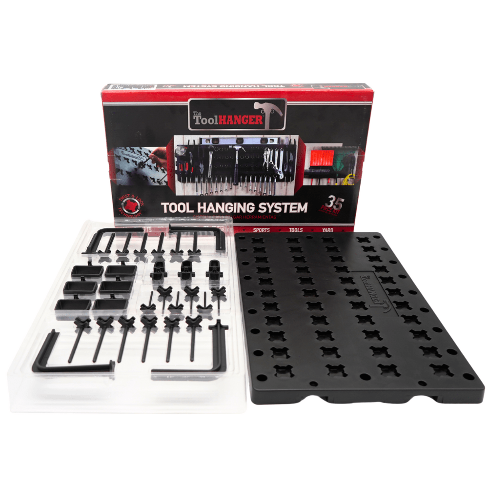 ToolHanger 35 Piece Set, Toolhanger, Tool Organizer, Tool Organization, Toolbox Widget, Tool Box Widget, Tool Organization, Tool Holder, Peg Board
