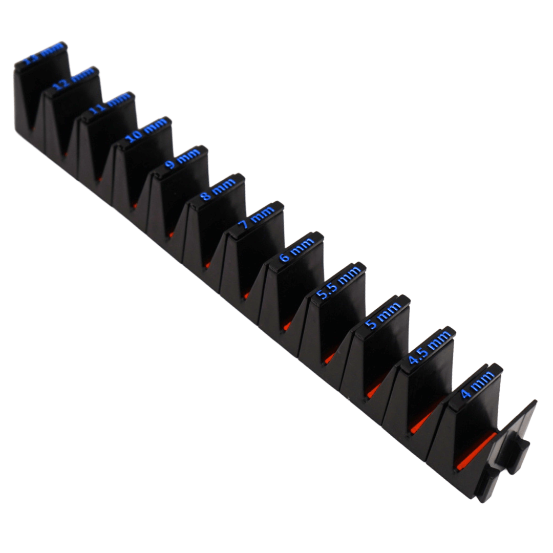 Wrench Size Labels - Metric (2.0) - Toolbox Widget Australia Wrench Organizer, Wrench Organization, Toolbox Widget, Tool Box Widget, Tool Organization, Wrench Holder