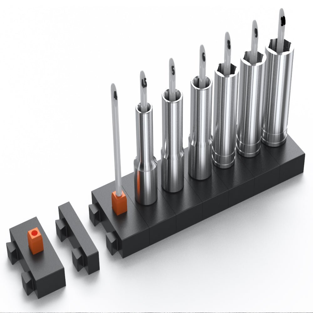 Pro - 1/4" Socket Organizers - Toolbox Widget Australia Socket Organizer, Socket Organization, Toolbox Widget, Tool Box Widget,  Tool Organization, Socket Holder, Socket Tray