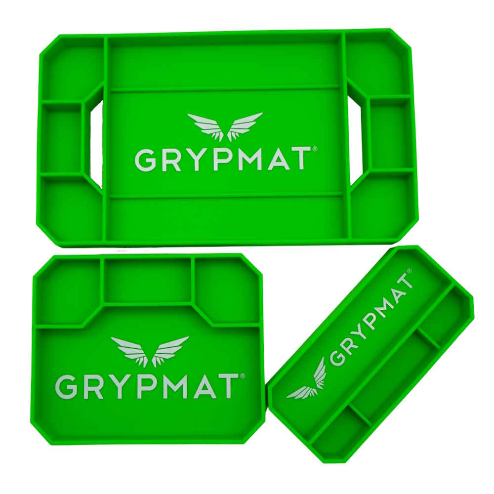 Grypmat Plus - TRIO - Toolbox Widget Australia, Grypmat, Grip mat, Tool Mat, Toolbox Widget, Tool Box Widget, Non-slip, Tool caddy, Tool tote