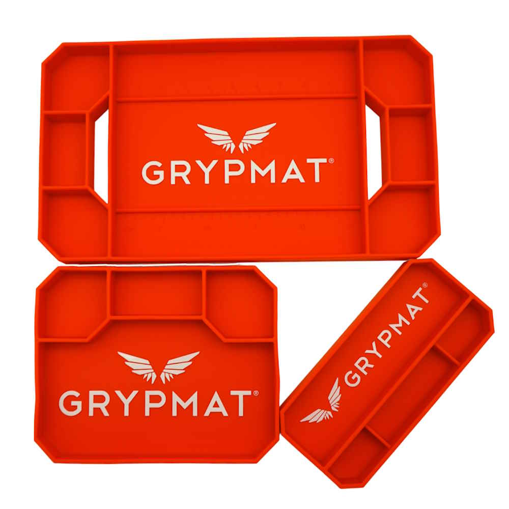 Grypmat Plus - TRIO - Toolbox Widget Australia, Grypmat, Grip mat, Tool Mat, Toolbox Widget, Tool Box Widget, Non-slip, Tool caddy, Tool tote