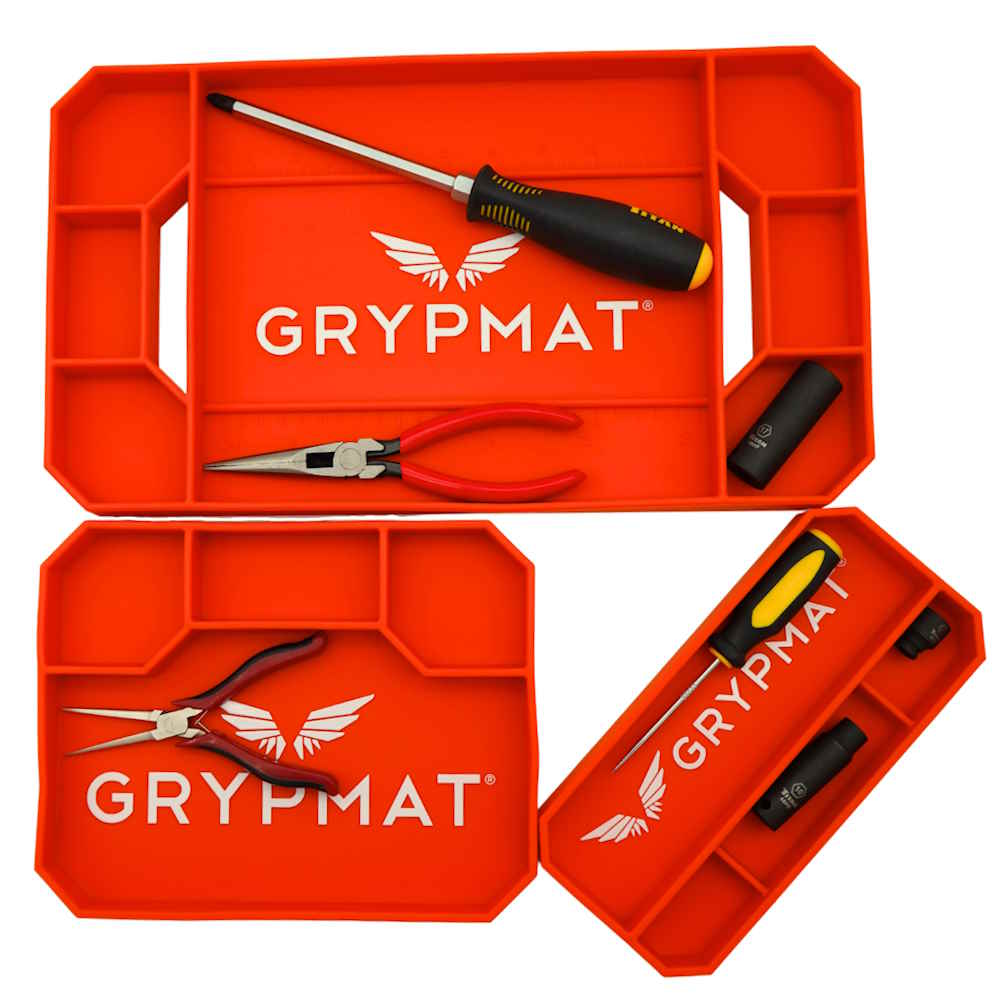 Grypmat Plus - TRIO - Toolbox Widget Australia, Grypmat, Grip mat, Tool Mat, Toolbox Widget, Tool Box Widget, Non-slip, Tool caddy, Tool tote