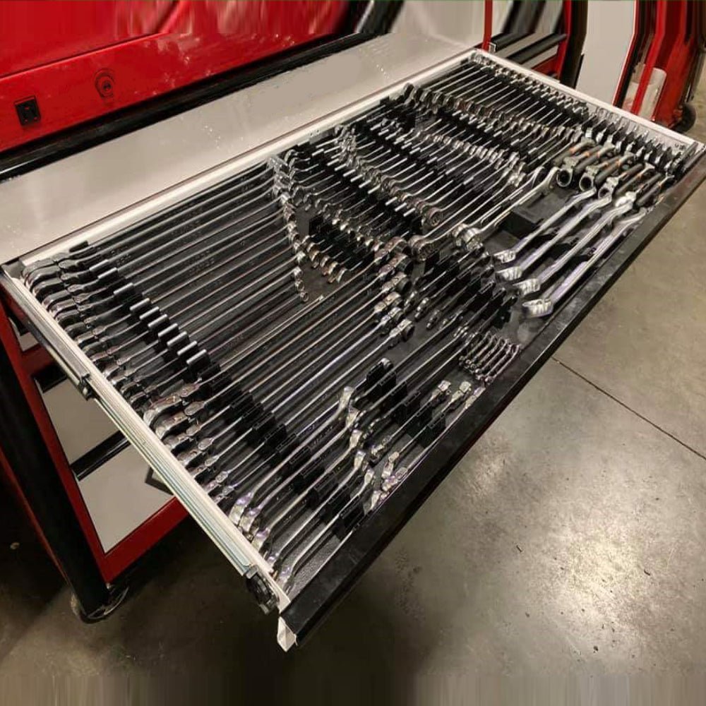 Pro - Vertical Wrench Organizers - Toolbox Widget Australia Wrench Organizer, Wrench Organization, Toolbox Widget, Tool Box Widget, Tool Organization, Wrench Holder