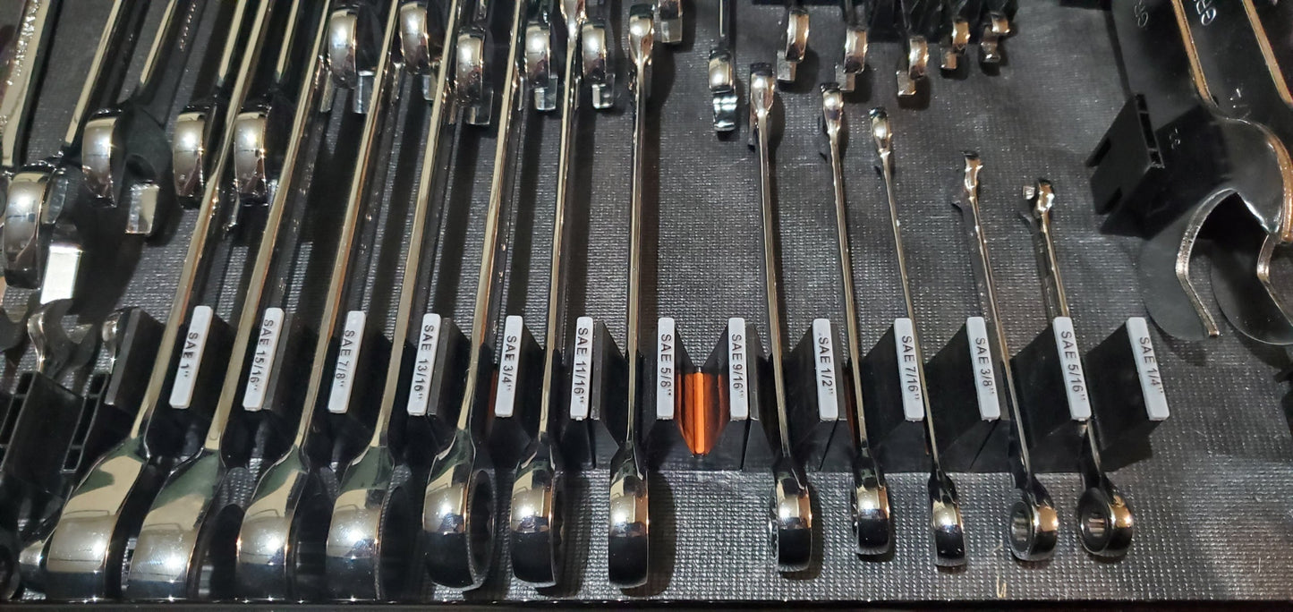 Wrench Size Labels - SAE (2.0) - Toolbox Widget CA