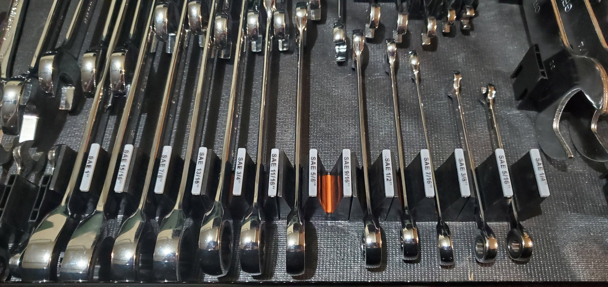 Wrench Size Labels - SAE (2.0) - Toolbox Widget CA
